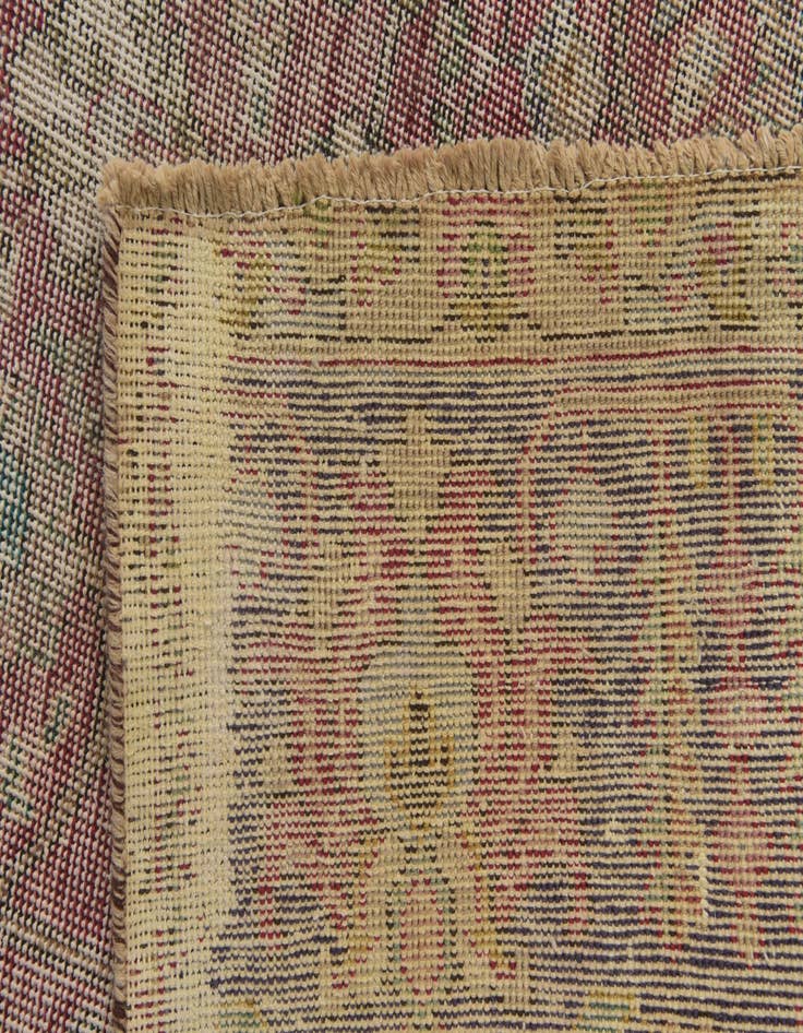 Detail image of 10' x 12' 7  Hand Knotted Ultra Vintage Persian Wool Rug