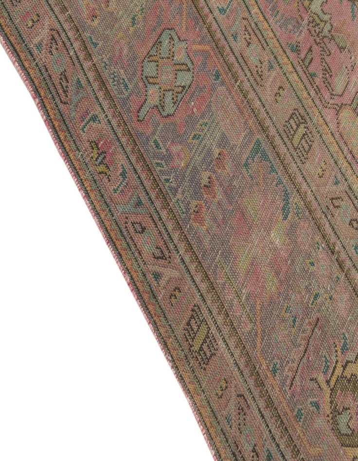 Detail image of 9' 5 x 12' 4  Hand Knotted Ultra Vintage Persian Wool Rug