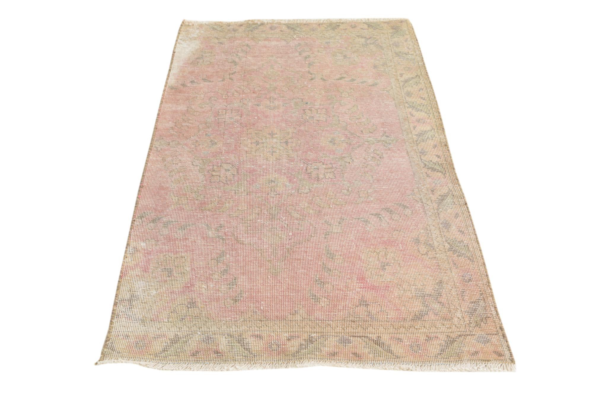 85cm x 140cm anudado a mano Ultra Vintage Alfombra Persa Lana
