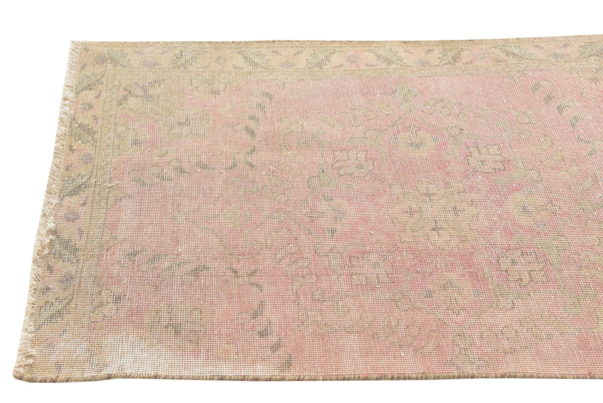 85cm x 140cm anudado a mano Ultra Vintage Alfombra Persa Lana