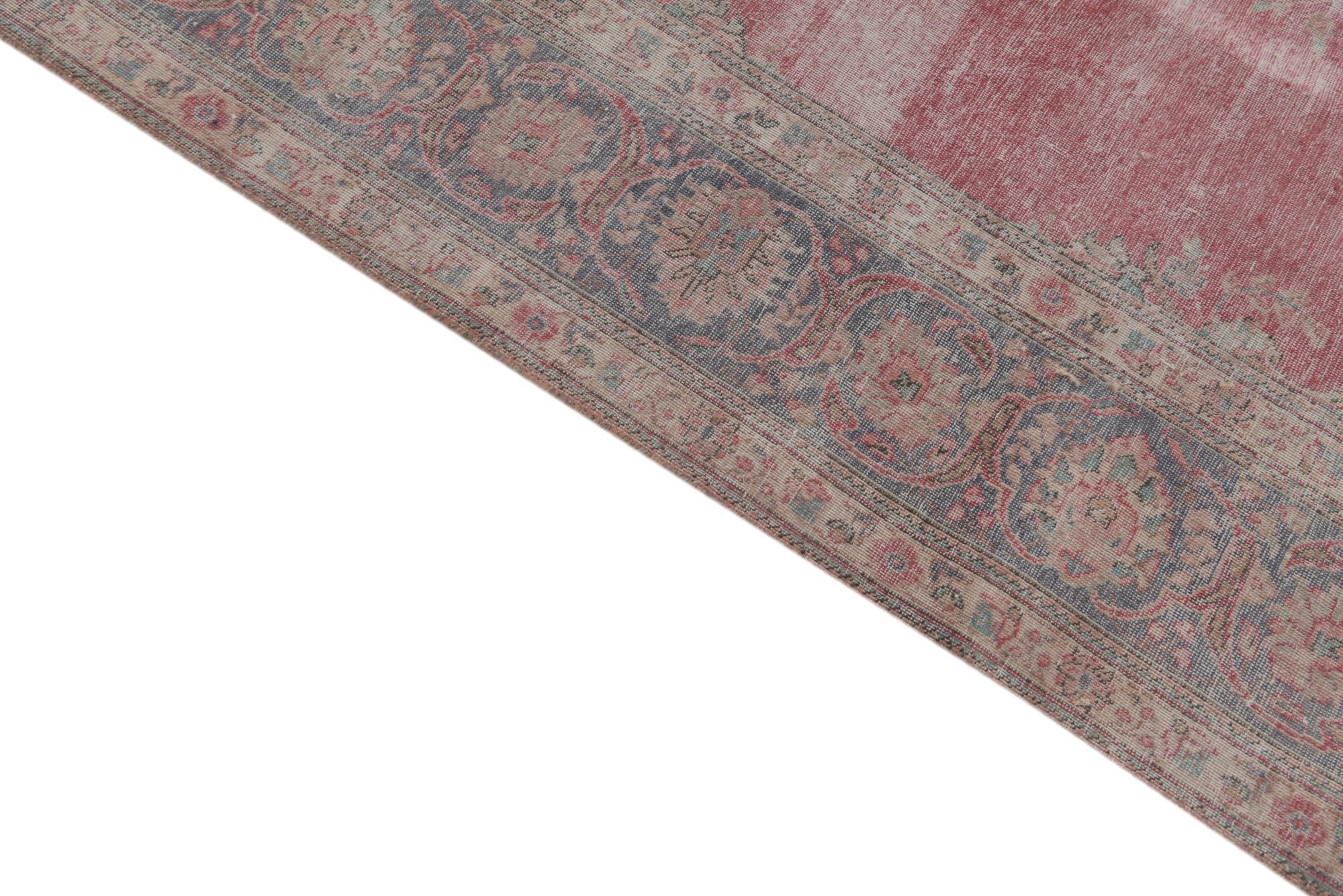 290cm x 395cm anudado a mano Ultra Vintage Alfombra Persa Lana