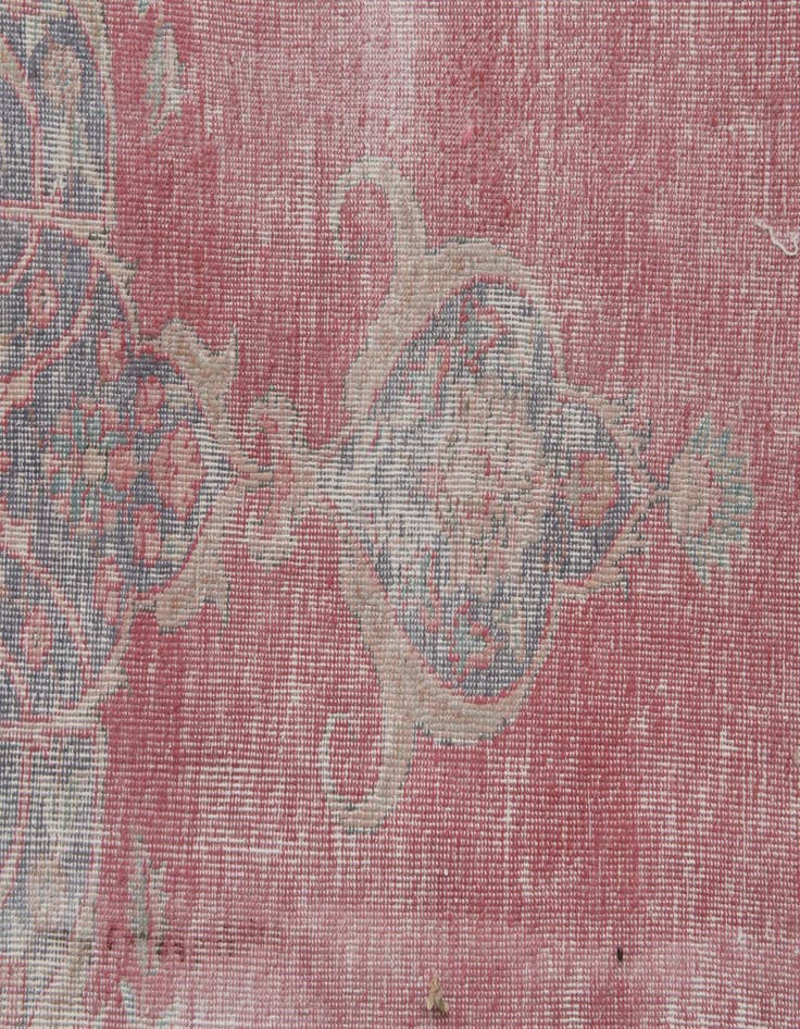 Detail image of 9' 7 x 13'  Hand Knotted Ultra Vintage Persian Wool Rug