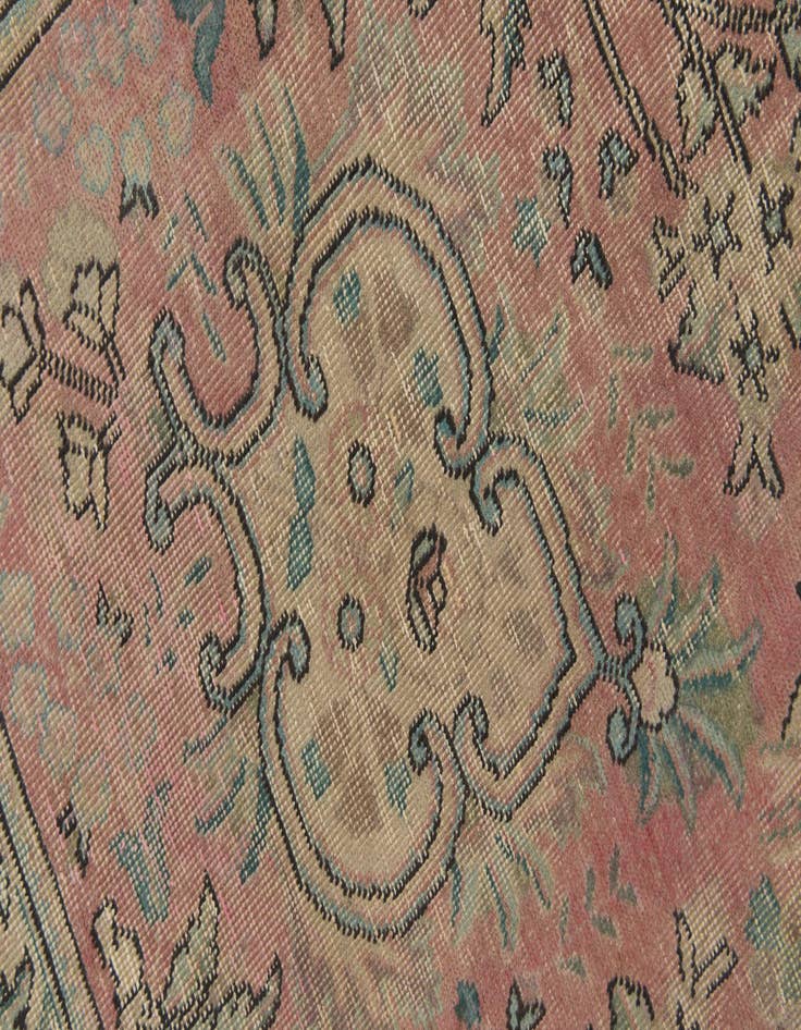 Detail image of 10' x 12' 10  Hand Knotted Ultra Vintage Persian Wool Rug