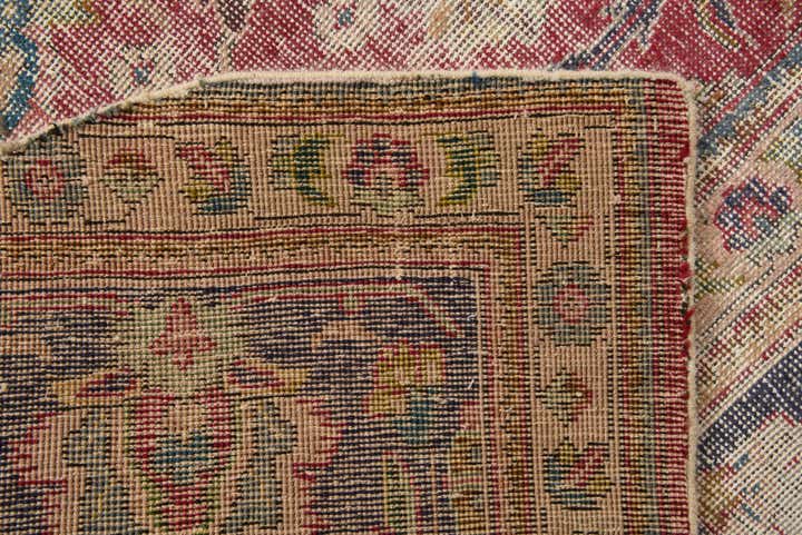 9' 7 x 11' 2 Hand Knotted Ultra Vintage Persian Wool Rug