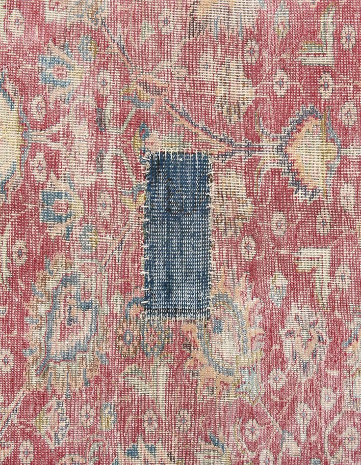 Detail image of 9' 7 x 11' 2  Hand Knotted Ultra Vintage Persian Wool Rug