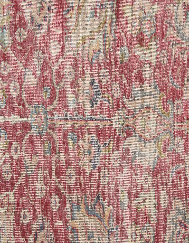 Detail image of 9' 7 x 11' 2  Hand Knotted Ultra Vintage Persian Wool Rug