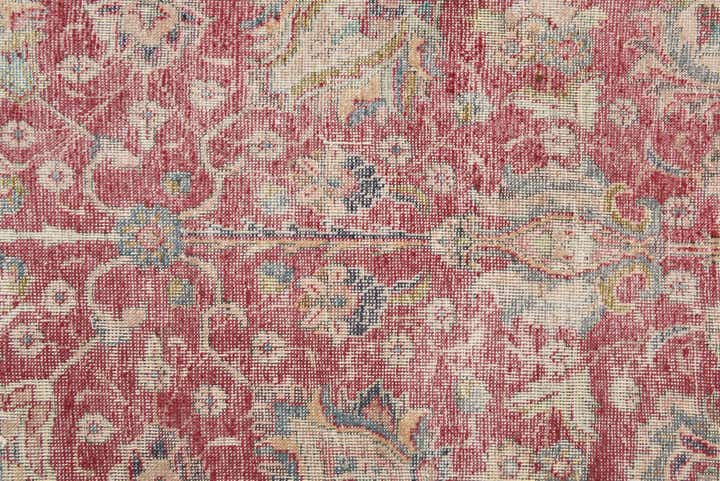 9' 7 x 11' 2 Hand Knotted Ultra Vintage Persian Wool Rug