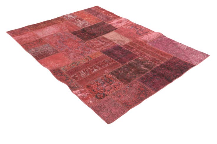 Detail image of 5' 1 x 6' 7 Hand Knotted Ultra Vintage Persian Wool Rug