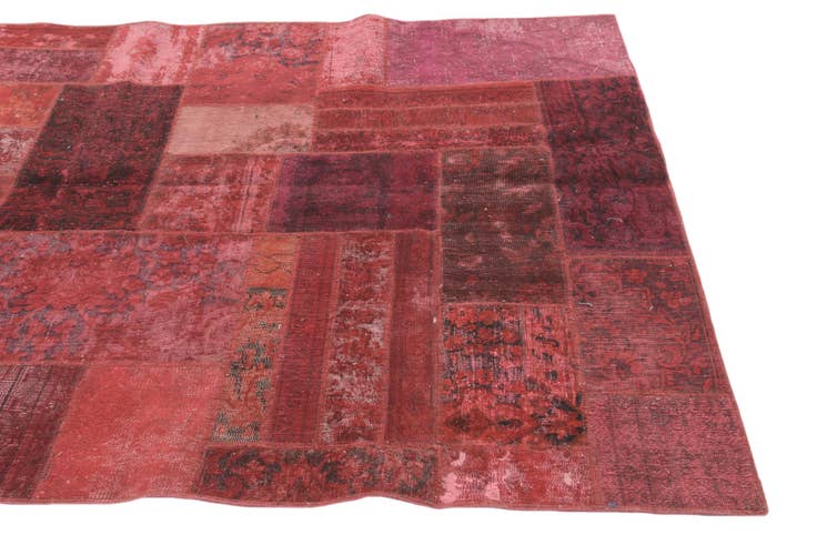 Detail image of 5' 1 x 6' 7 Hand Knotted Ultra Vintage Persian Wool Rug