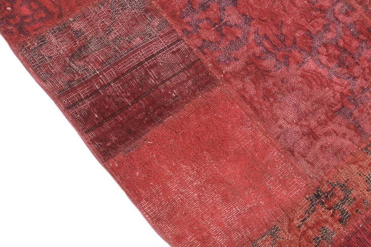 Detail image of 5' 1 x 6' 7 Hand Knotted Ultra Vintage Persian Wool Rug