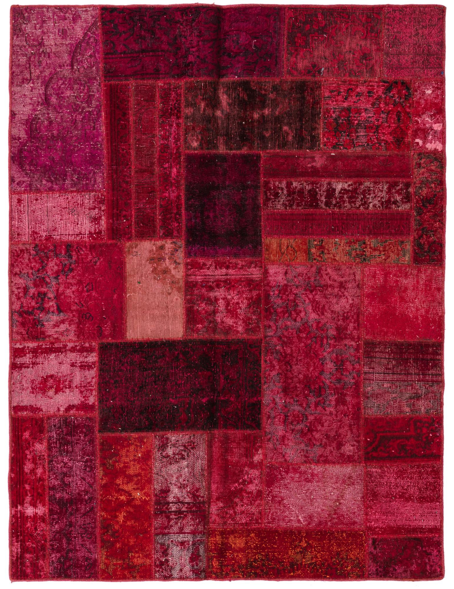 5' 1 x 6' 7 Hand Knotted Ultra Vintage Persian Wool Rug