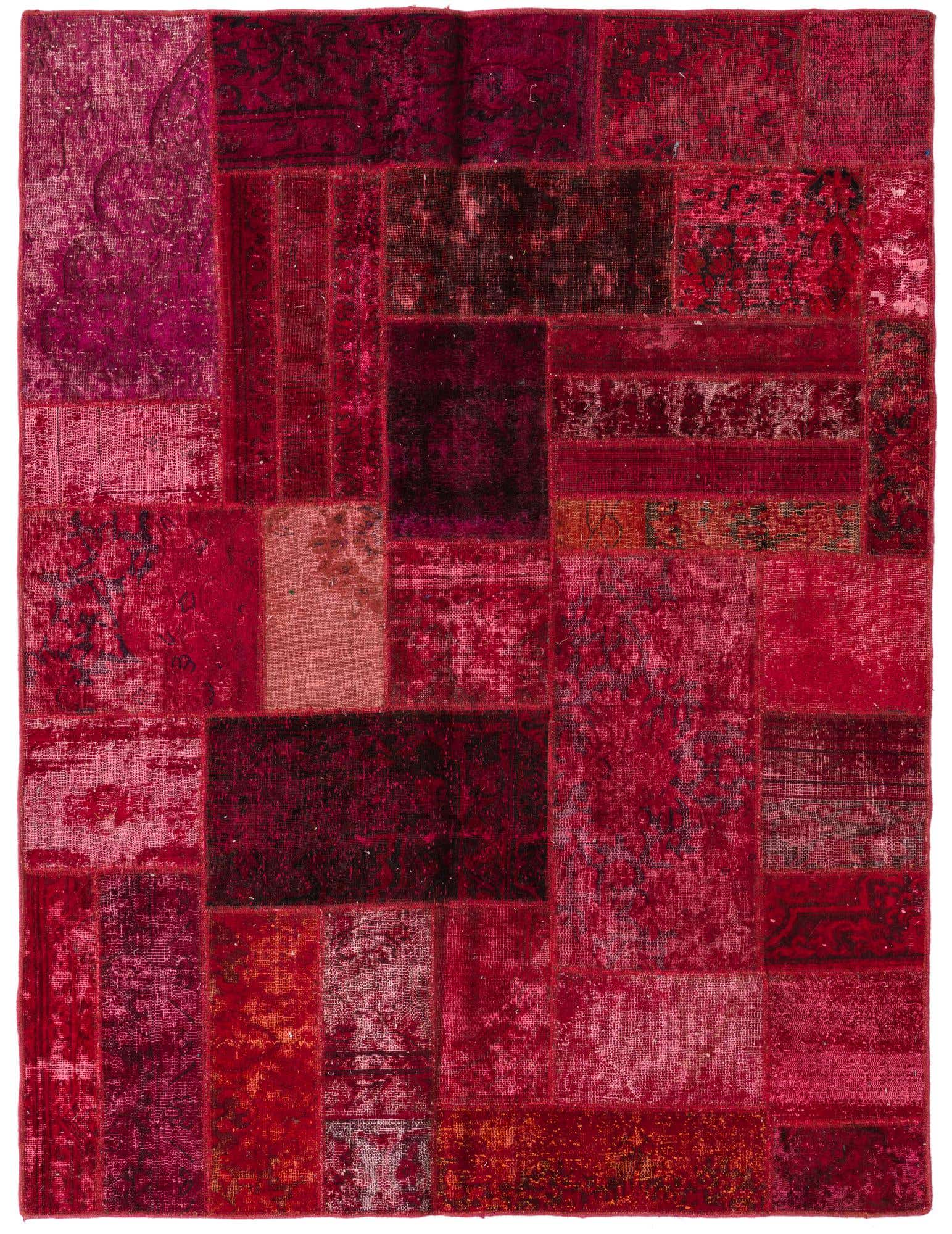 5' 1 x 6' 7 Hand Knotted Ultra Vintage Persian Wool Rug