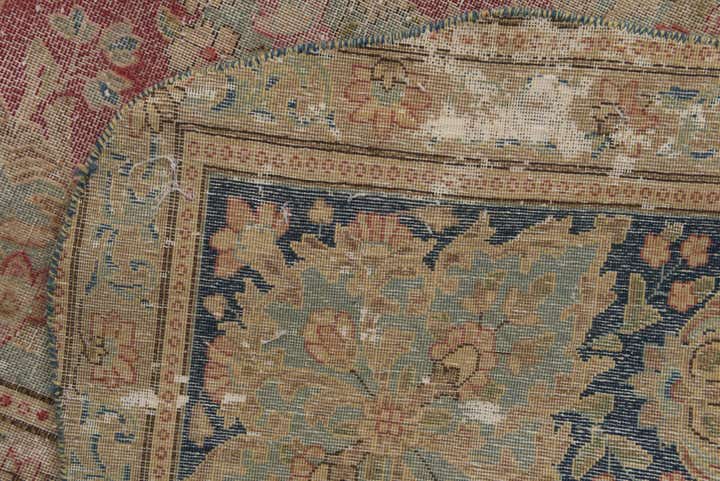 9' 4 x 13' Hand Knotted Ultra Vintage Persian Wool Rug