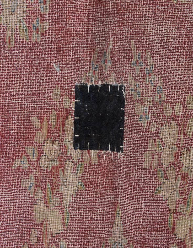 Detail image of 9' 4 x 13'  Hand Knotted Ultra Vintage Persian Wool Rug