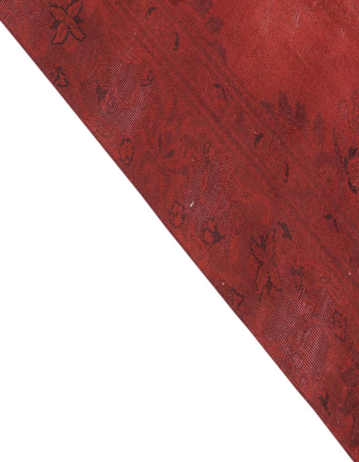 Detail image of 9' 1 x 12'  Hand Knotted Ultra Vintage Persian Wool Rug