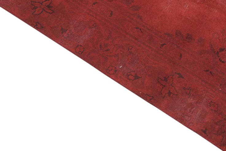 Detail image of 9' 1 x 12' Hand Knotted Ultra Vintage Persian Wool Rug