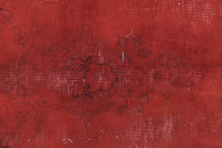 9' 1 x 12' Hand Knotted Ultra Vintage Persian Wool Rug