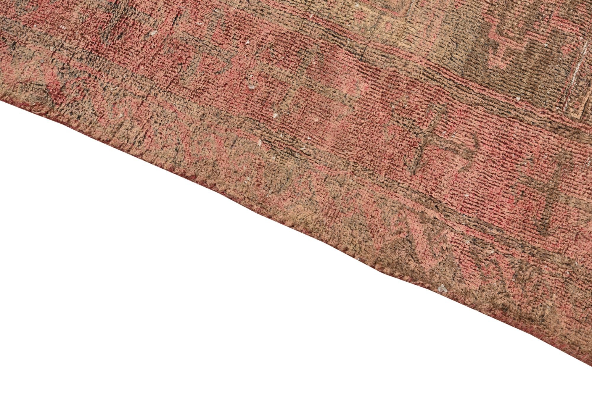 2' 8 x 5' 7 Hand Knotted Ultra Vintage Persian Wool Rug