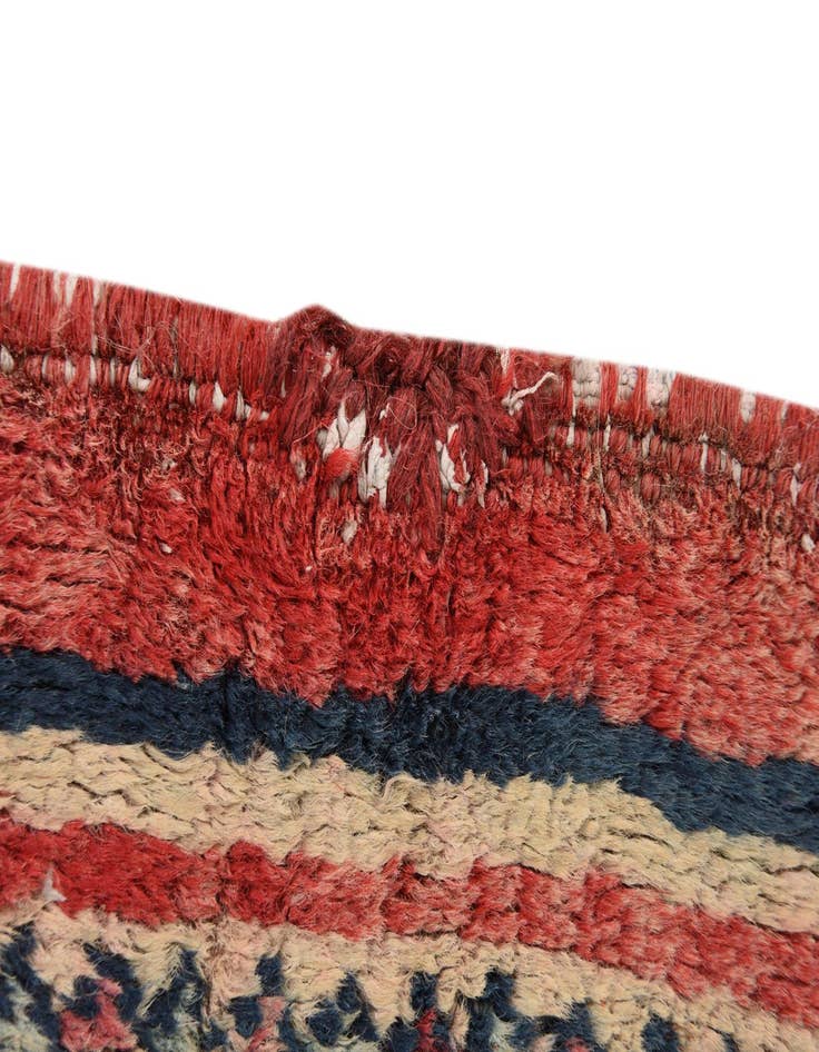 Detail image of 4' 4 x 6' 4 Hand Knotted Ultra Vintage Persian Wool Rug