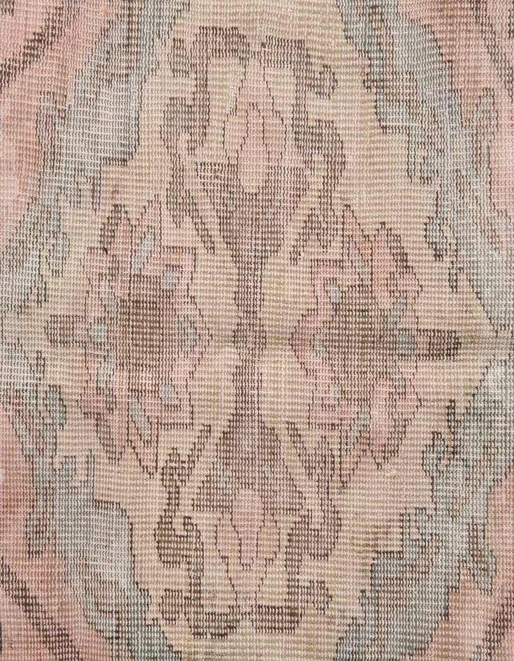 Detail image of 4' 6 x 6' 5  Hand Knotted Ultra Vintage Persian Wool Rug