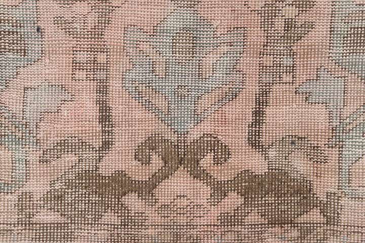 4' 6 x 6' 5 Hand Knotted Ultra Vintage Persian Wool Rug