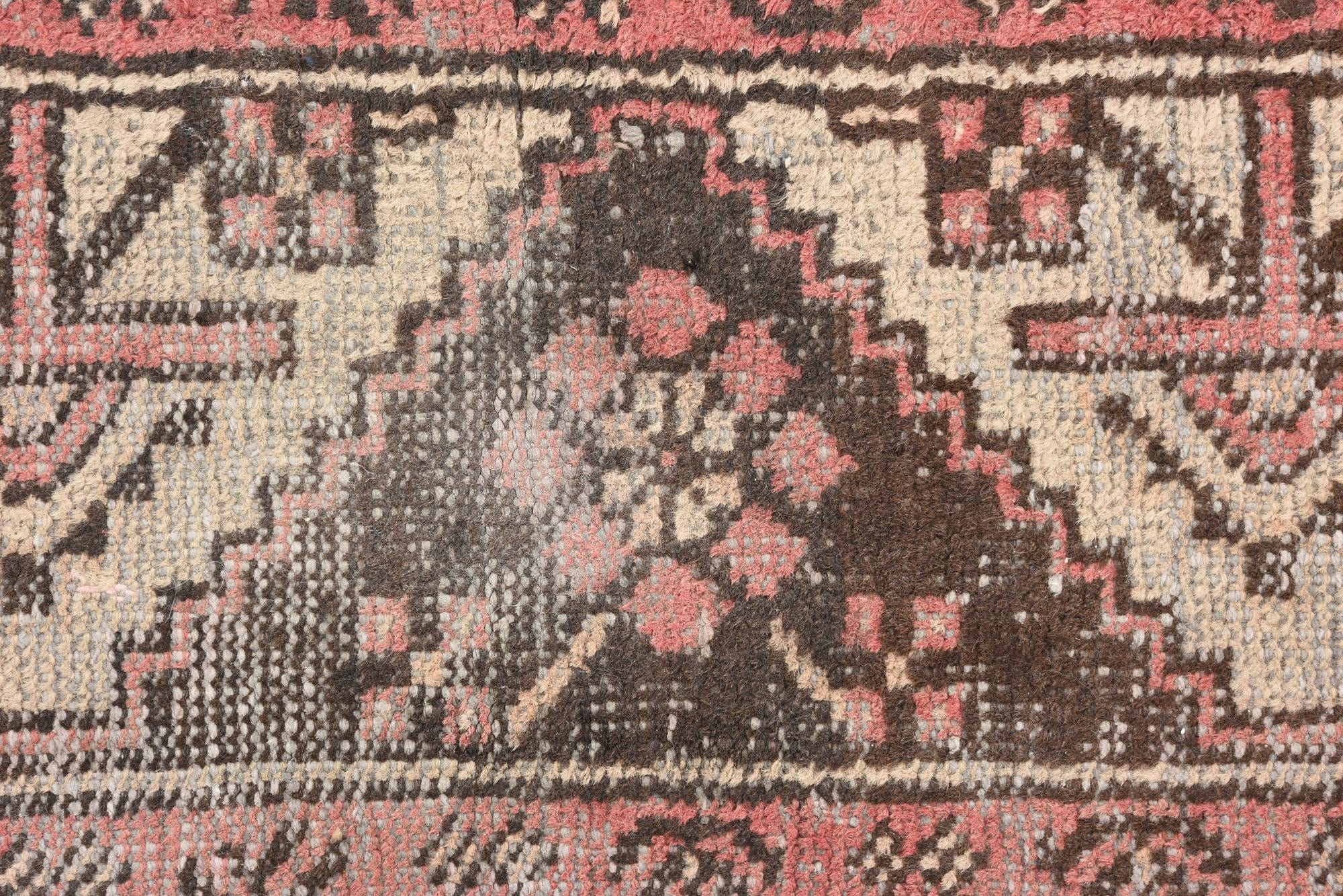 4' x 6' 8 Hand Knotted Ultra Vintage Persian Wool Rug