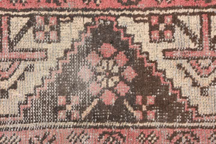 4' x 6' 8 Hand Knotted Ultra Vintage Persian Wool Rug