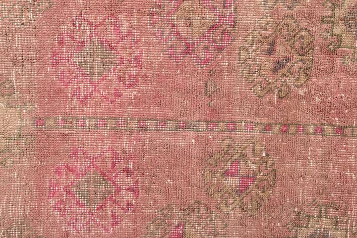 4' x 7' 4 Hand Knotted Ultra Vintage Persian Wool Rug