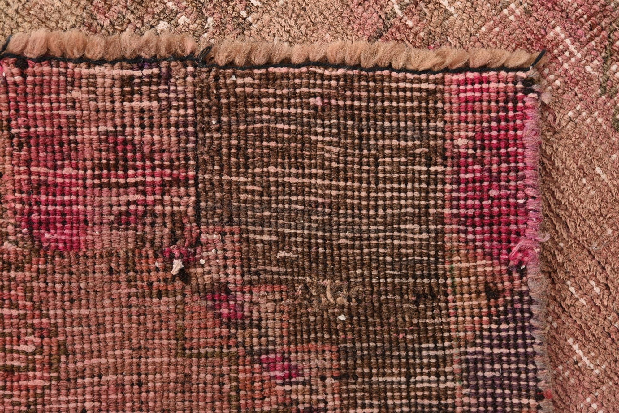 4' x 7' 4 Hand Knotted Ultra Vintage Persian Wool Rug