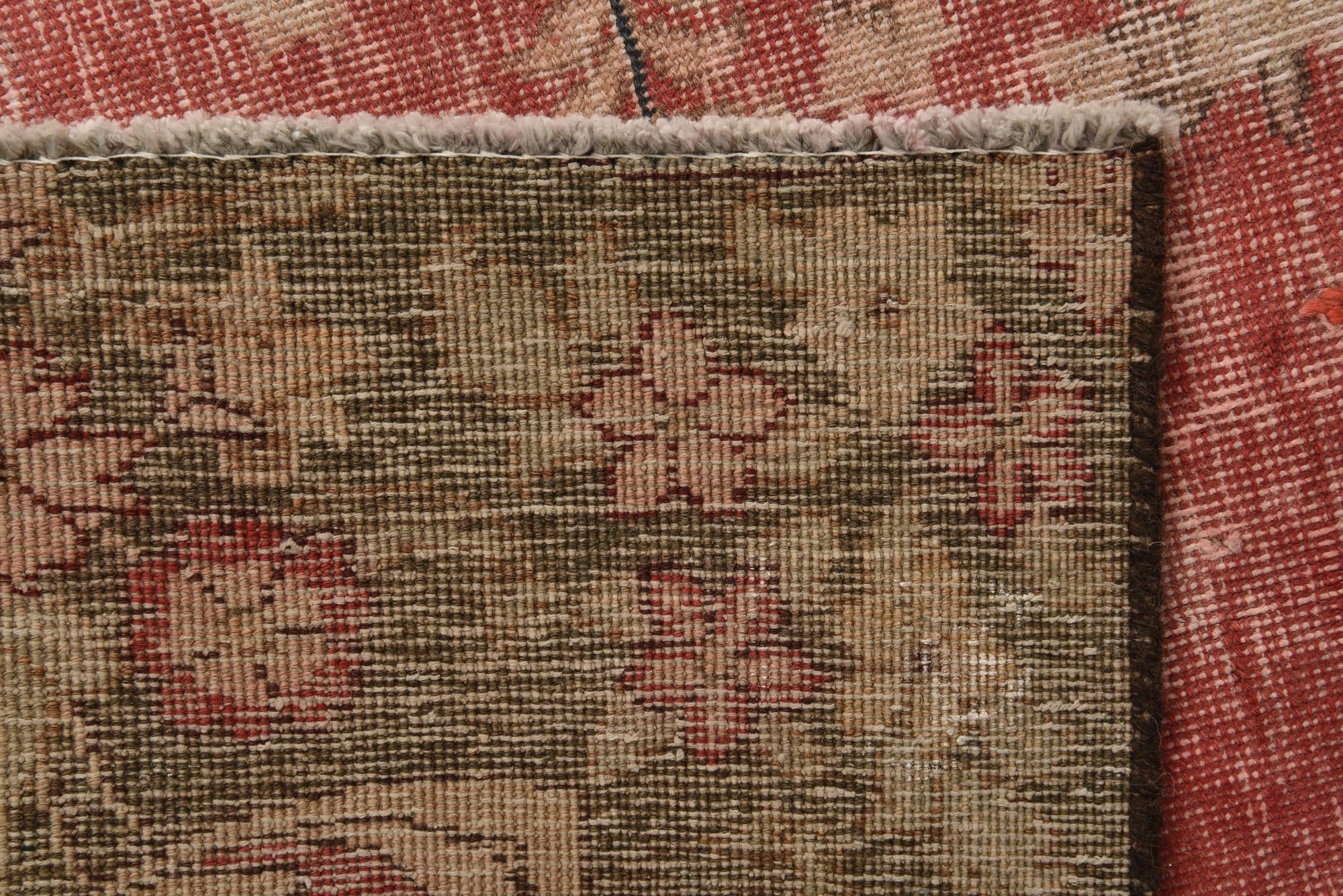 8' 2 x 12' 5 Hand Knotted Ultra Vintage Persian Wool Rug