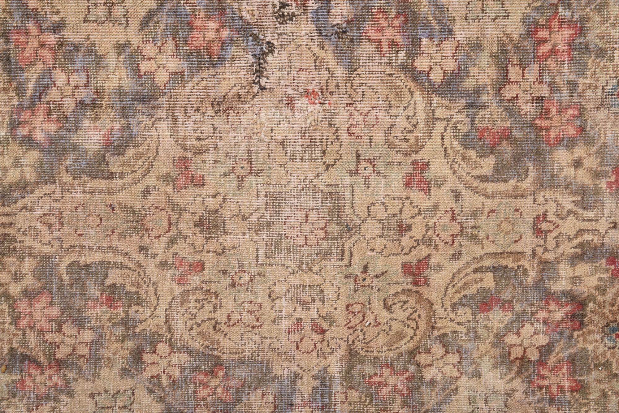 8' 2 x 12' 5 Hand Knotted Ultra Vintage Persian Wool Rug