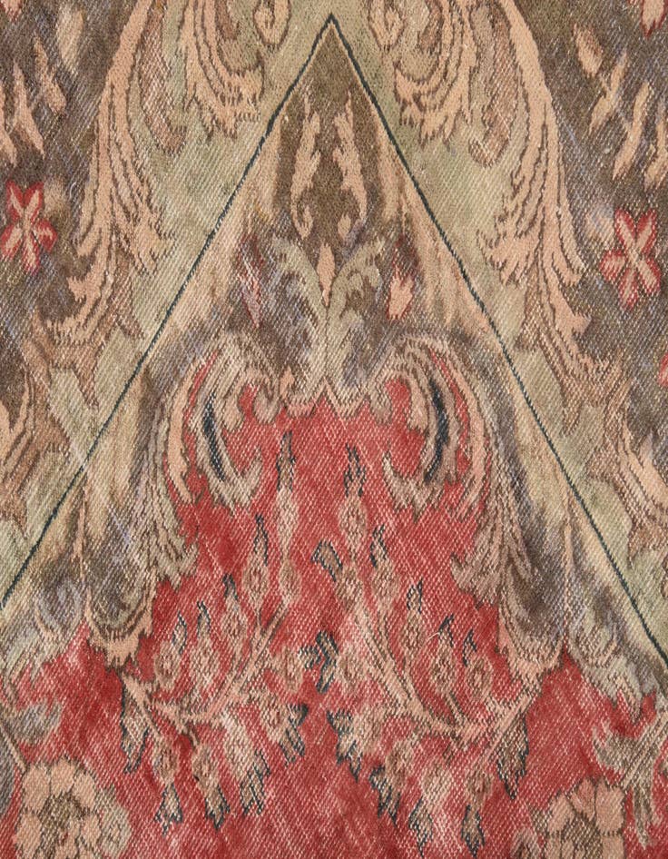 Detail image of 8' 2 x 12' 5  Hand Knotted Ultra Vintage Persian Wool Rug