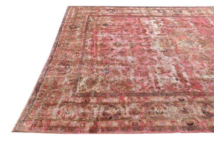 Detail image of 8' x 11' 5 Hand Knotted Ultra Vintage Persian Wool Rug