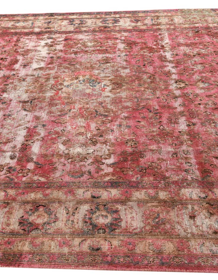 Detail image of 8' x 11' 5  Hand Knotted Ultra Vintage Persian Wool Rug