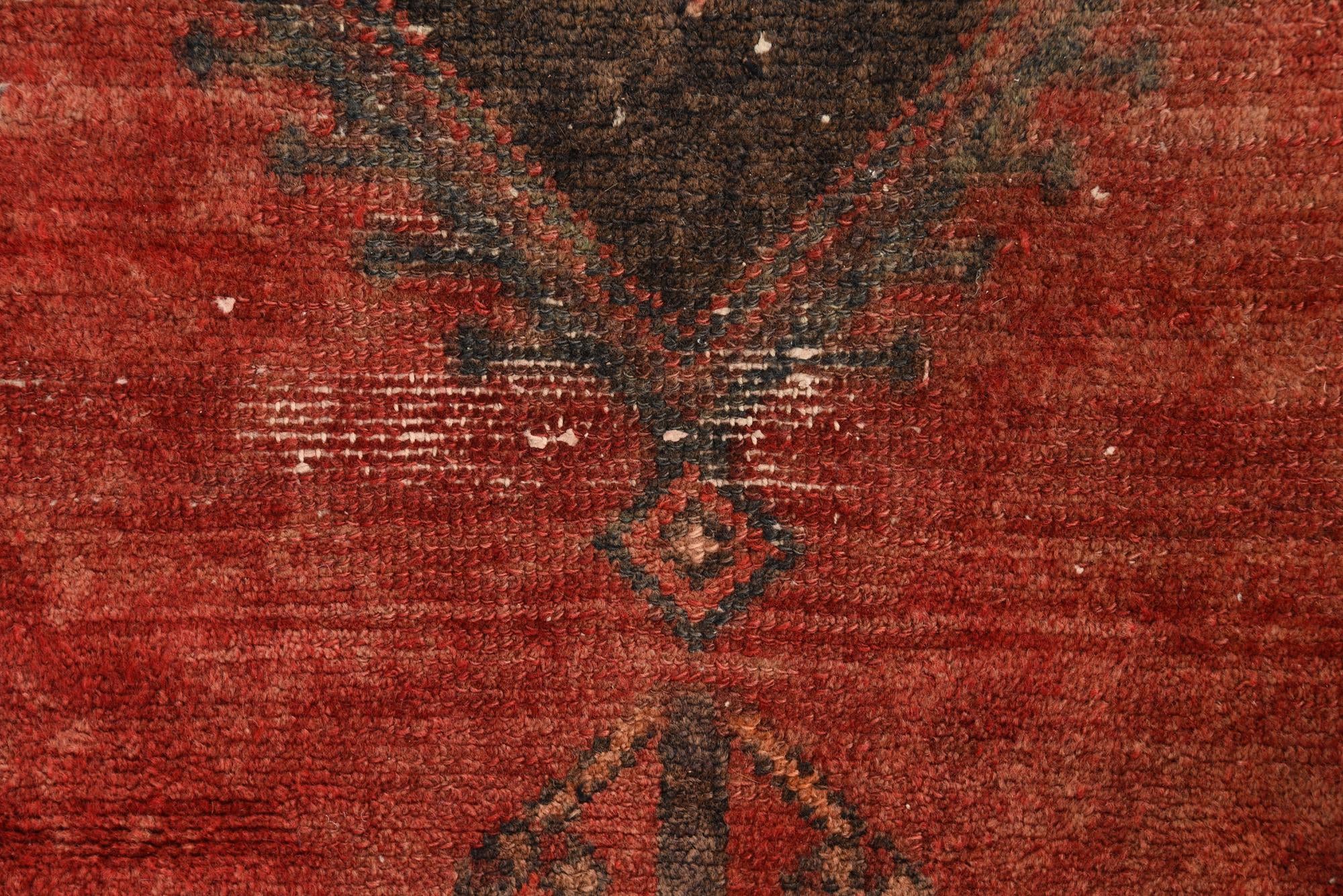 4' 7 x 8' 7 Hand Knotted Ultra Vintage Persian Wool Rug