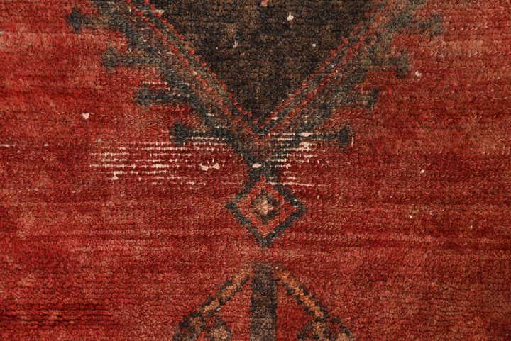 4' 7 x 8' 7 Hand Knotted Ultra Vintage Persian Wool Rug