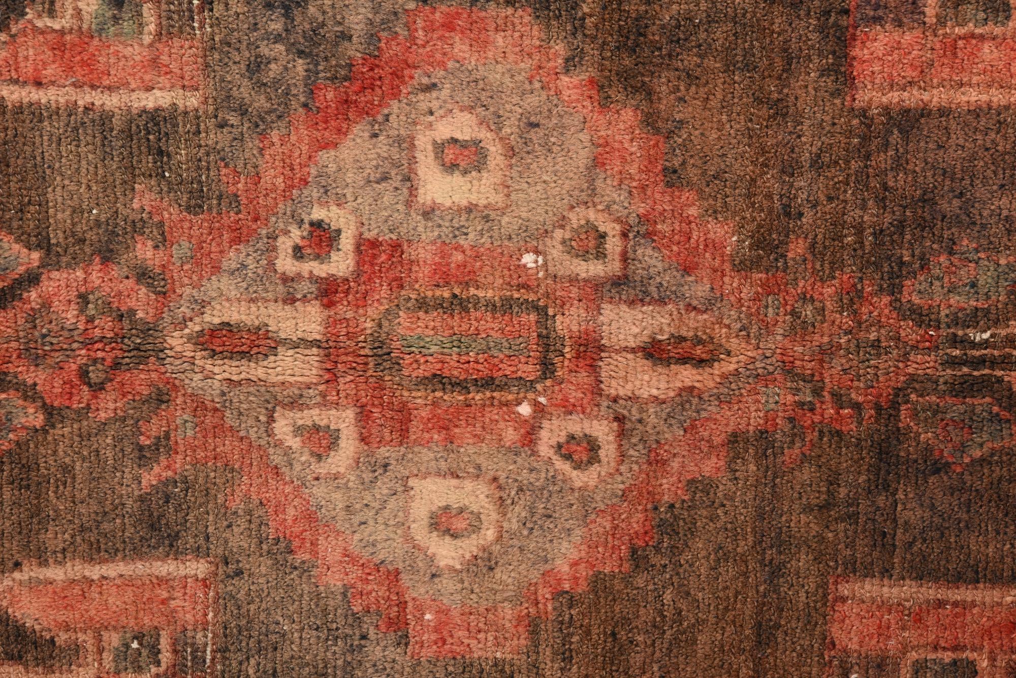 4' 7 x 8' 7 Hand Knotted Ultra Vintage Persian Wool Rug