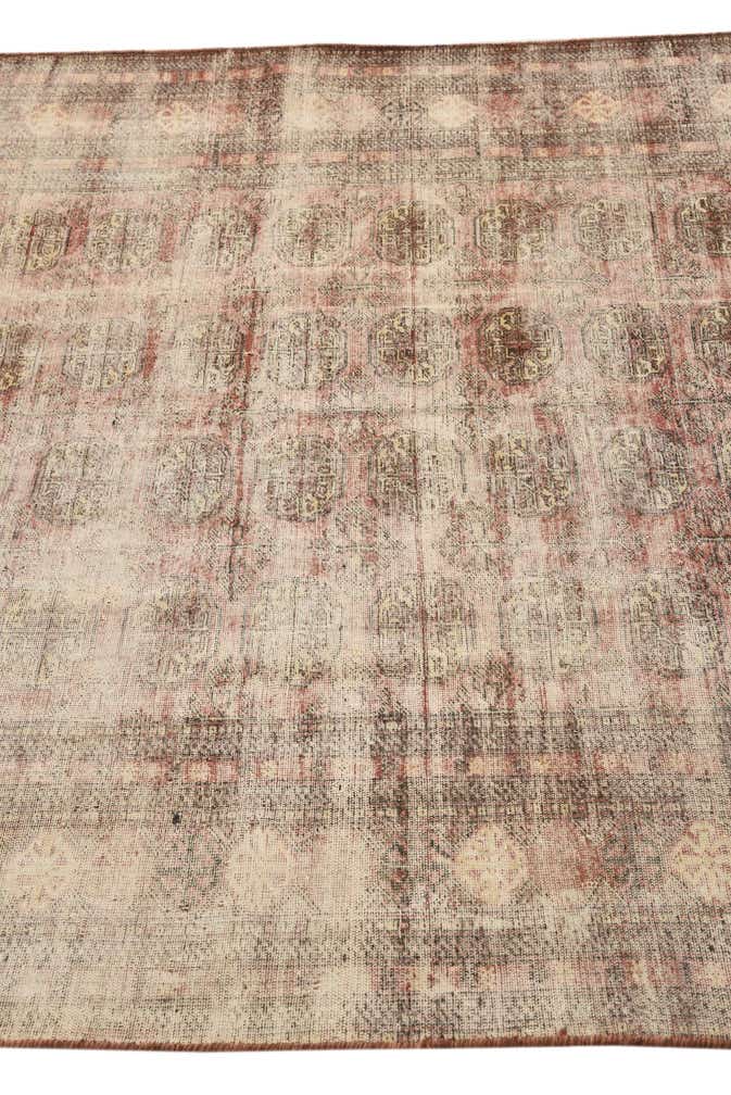 5' x 7' 6 Hand Knotted Ultra Vintage Persian Wool Rug