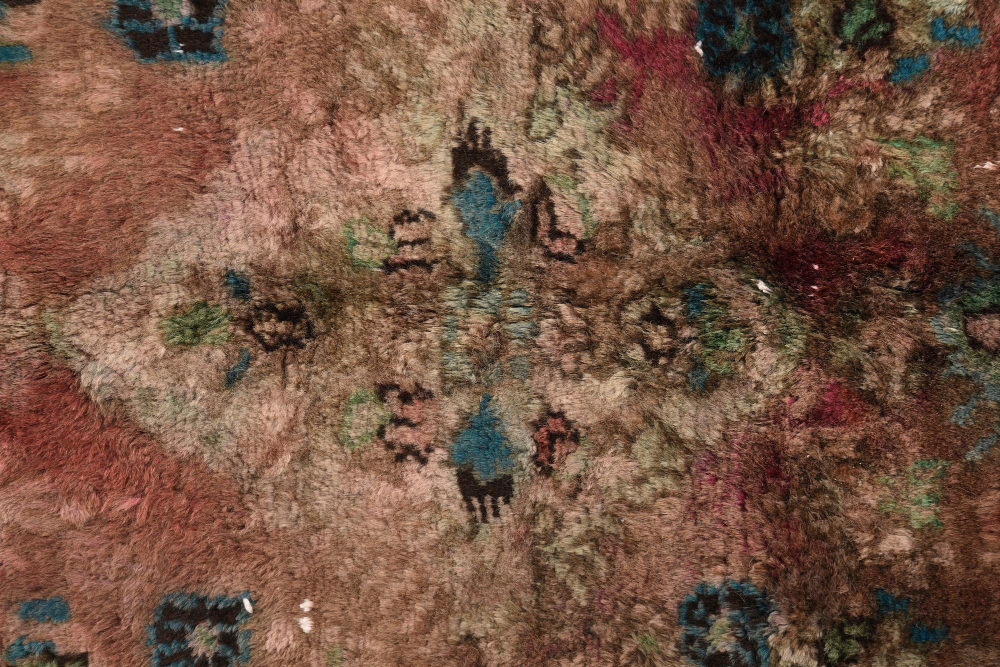 2' 9 x 5' 3 Hand Knotted Ultra Vintage Persian Wool Rug