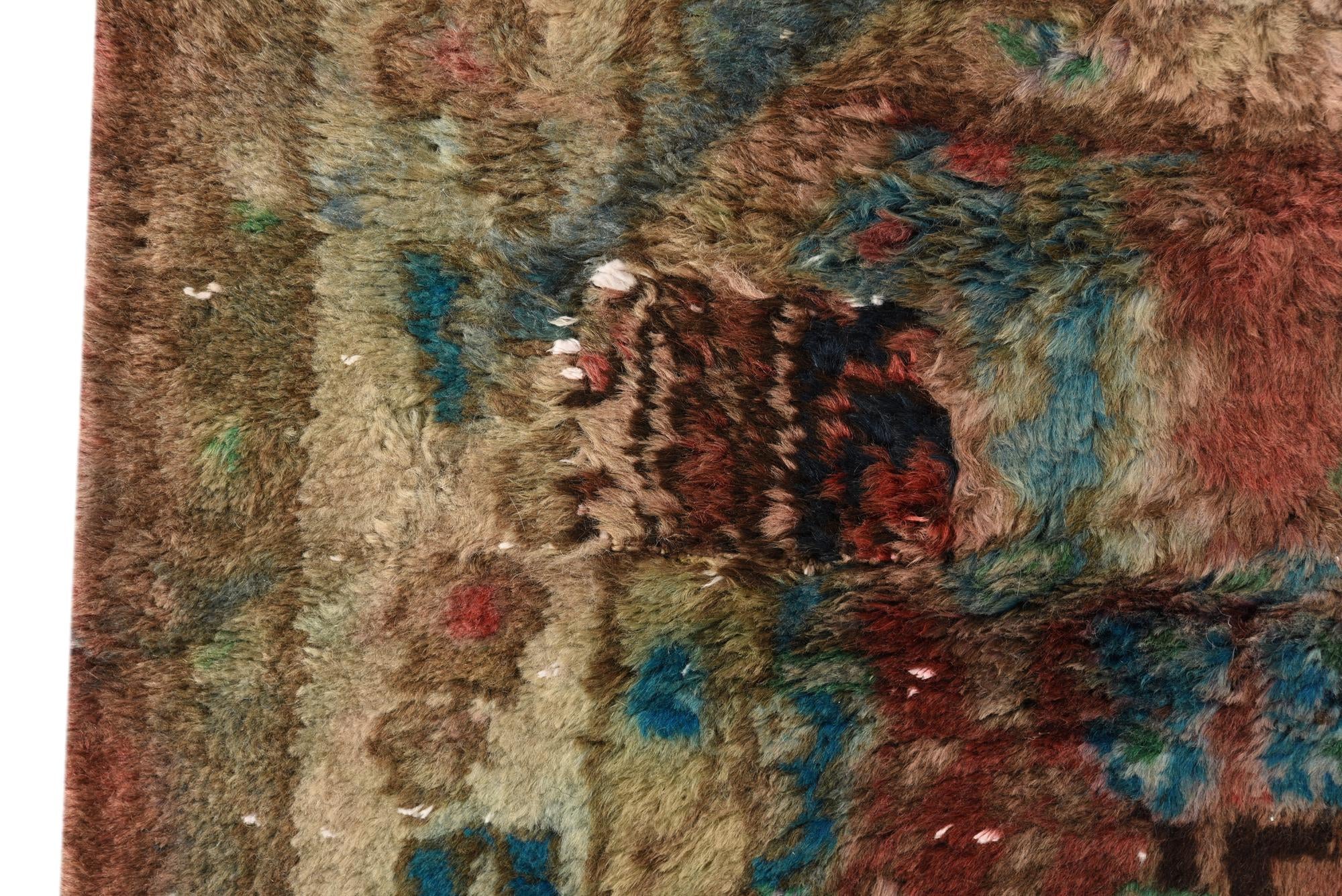2' 9 x 5' 3 Hand Knotted Ultra Vintage Persian Wool Rug