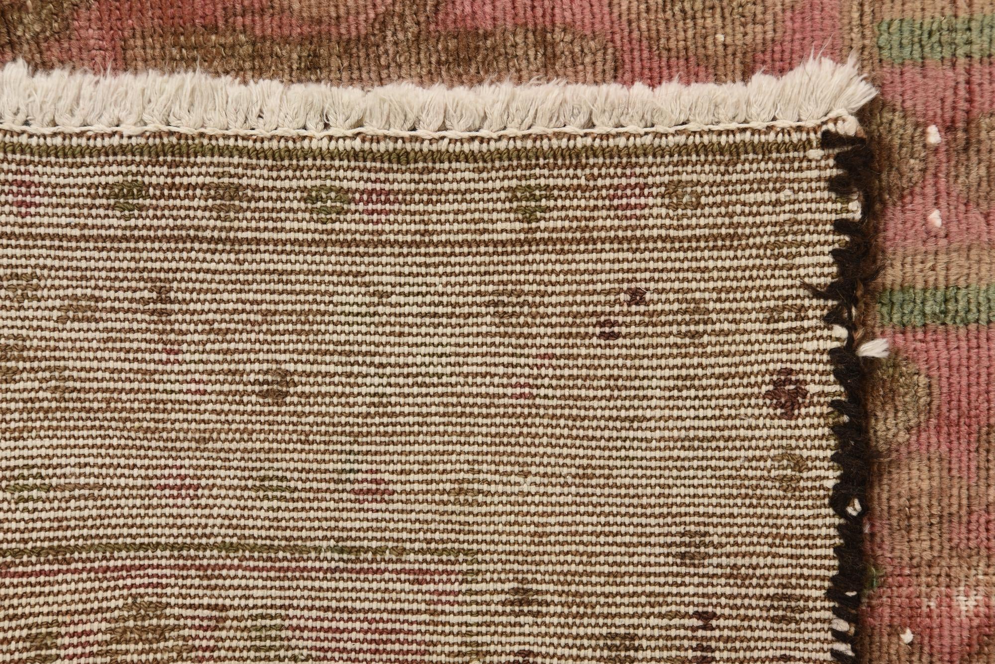 90cm x 170cm Hand Knotted Ultra Vintage Persian Wool Rug