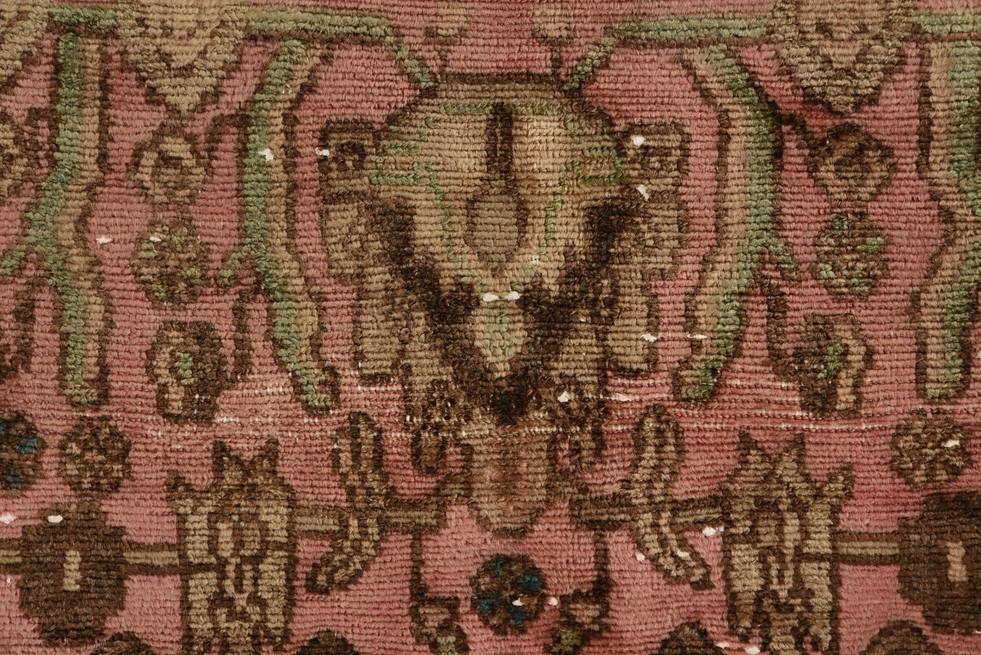 90cm x 170cm Hand Knotted Ultra Vintage Persian Wool Rug