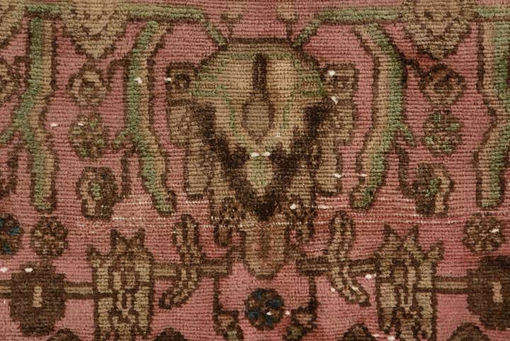 90cm x 170cm Hand Knotted Ultra Vintage Persian Wool Rug