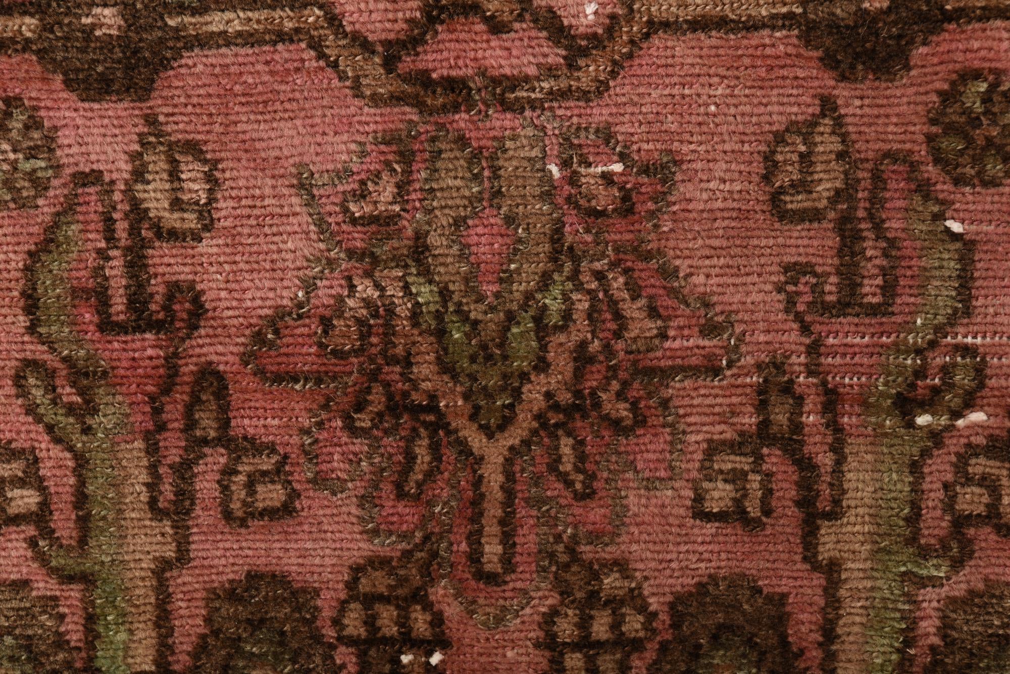 90cm x 170cm Hand Knotted Ultra Vintage Persian Wool Rug