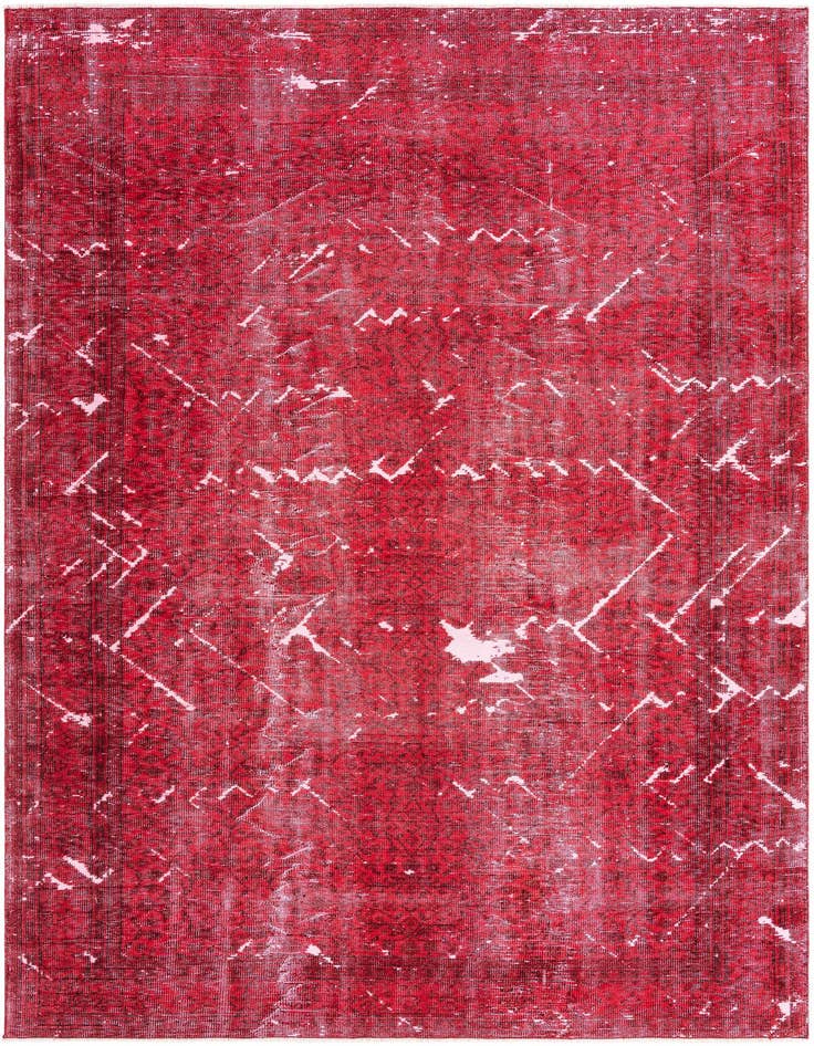 Detail image of 6' 2 x 9' 3 Ultra Vintage Wool Rug
