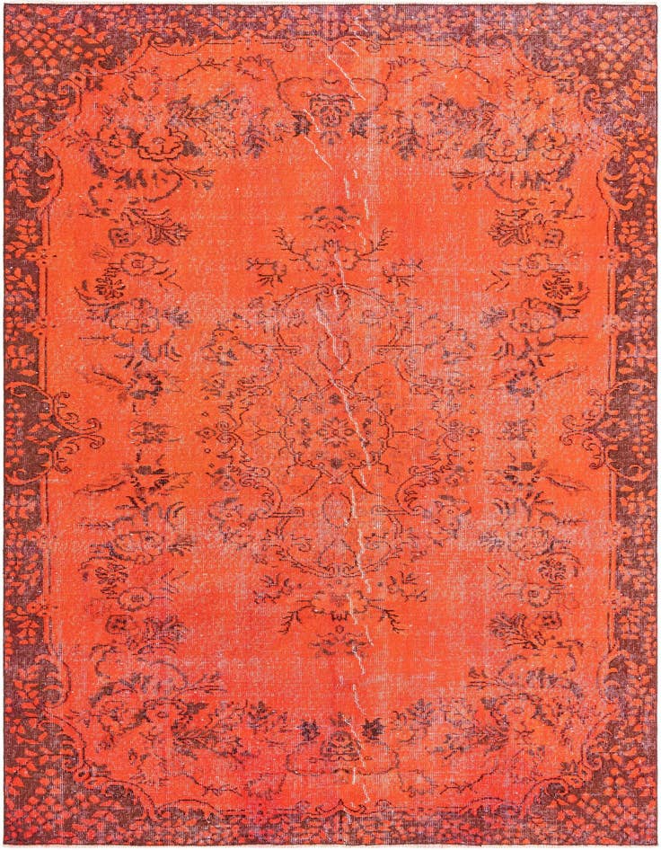 Detail image of 6' 4 x 9' 11 Ultra Vintage Wool Rug