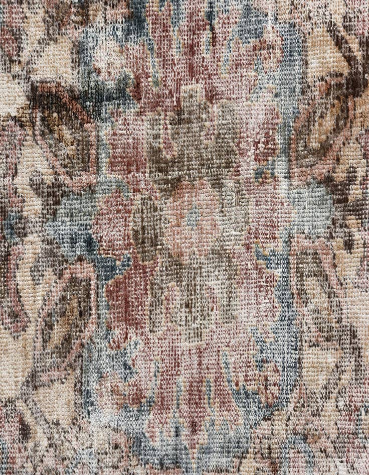 Detail image of 6' 5 x 9' 8  Hand Knotted Ultra Vintage Persian Wool Rug