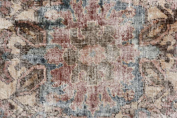 6' 5 x 9' 8 Hand Knotted Ultra Vintage Persian Wool Rug