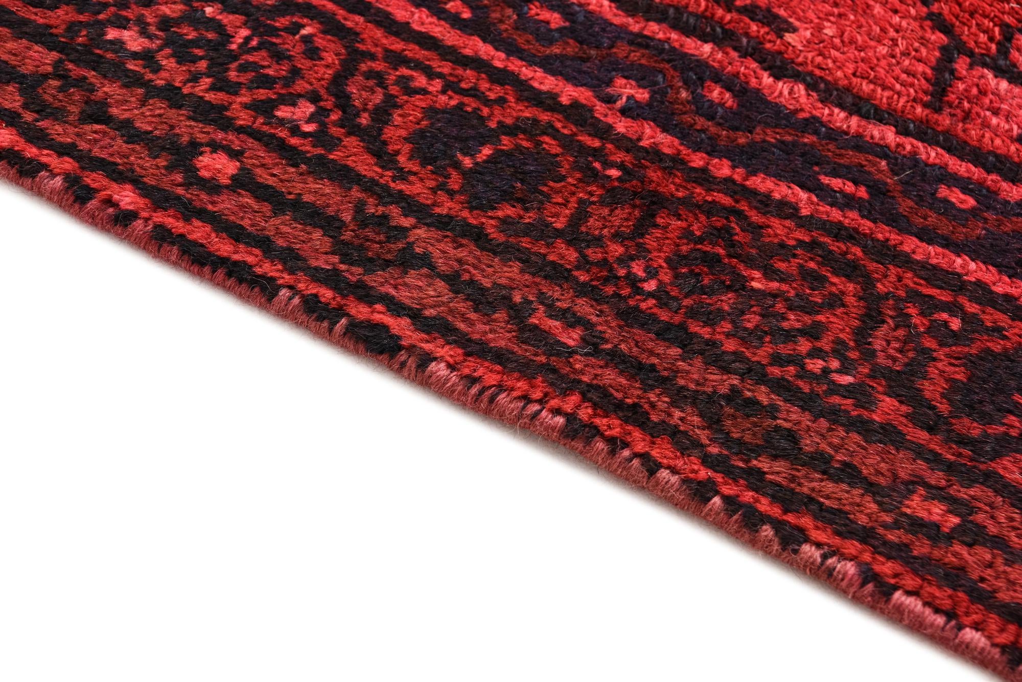 8' 1 x 11' 7 Hand Knotted Ultra Vintage Persian Wool Rug