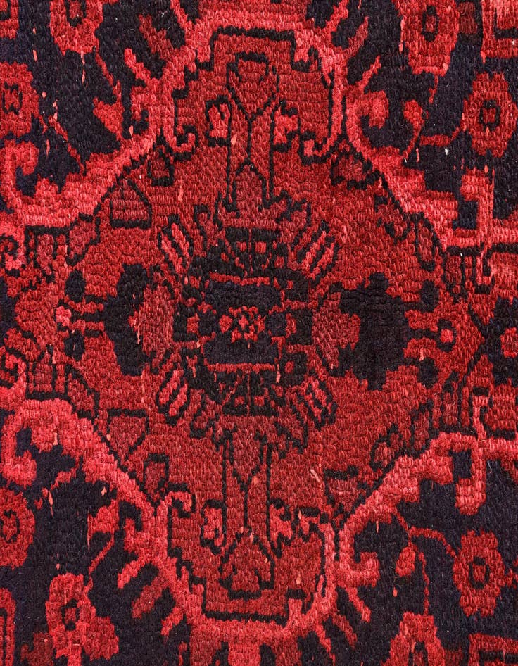 Detail image of 8' 1 x 11' 7  Hand Knotted Ultra Vintage Persian Wool Rug